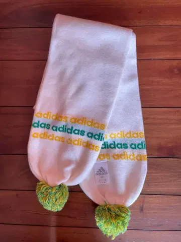 adidas 아디다스 머플러 화이트 미사용 새상품