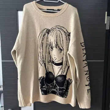 XLARGE DEATHNOTE MISA 니트 스웨터 L 사이즈
