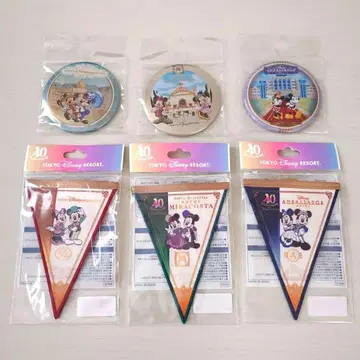 디즈니 호텔 가랜드 캔뱃지 세트