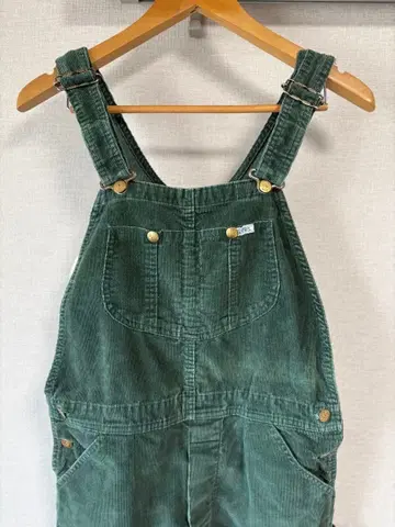 세미 빈티지 Lee 코듀로이 오버롤 USA