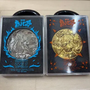 포켓몬 극장판 영화 기념 메달 세트