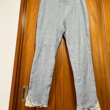 프랑슈리페 레깅스 밑단 레이스 그레이