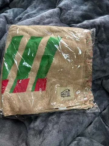 스트라이프 디자인 타월