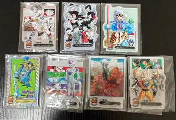 제일복권 드래곤볼 40th ~그 첫 번째~ F상 아크릴 스탠드 7종 세트