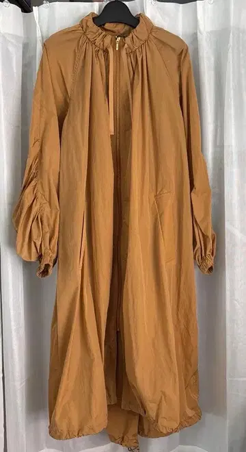 vin 롱 코트 오렌지 컬러 9호