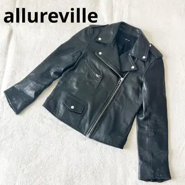 새상품급 알아바일 라이더 자켓 가죽 자켓 램 가죽 양가죽