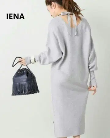 기간 한정 IENA 코튼 캐시미어 니트 원피스