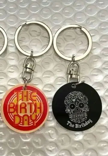 The Birthday 20주년 기념 키링 2개 세트 키체인