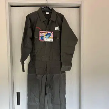 새상품 미사용 JA그룹 오버롤 다크 그레이