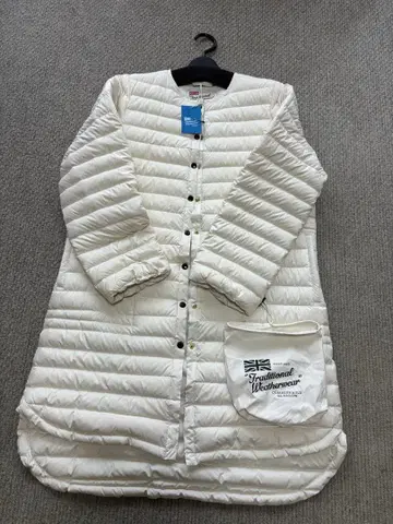 트래디셔널 웨더웨어 퀼팅 자켓 아이보리