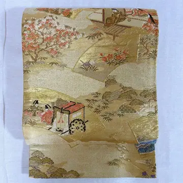 OF307 후쿠로 오비 골드 금 인물 익명 배송 호몬기 츠케사게 후리소데