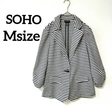 SOHO [ M ] 보더 테일러드 자켓 신축성 부드러움 산뜻함