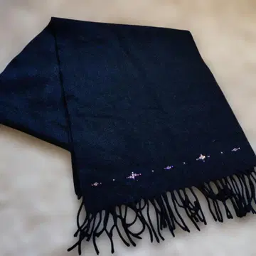 [ROCHAS] 캐시미어 블랙 머플러