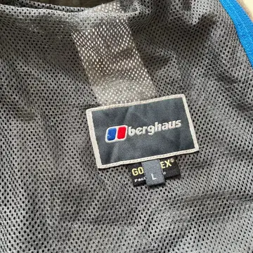 berghaus GORE-TEX 나일론 자켓 L 사이즈 블루 구제 의류