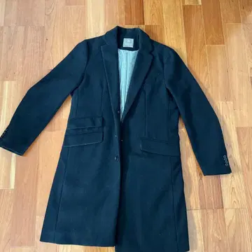 nano 블랙 체스터 코트