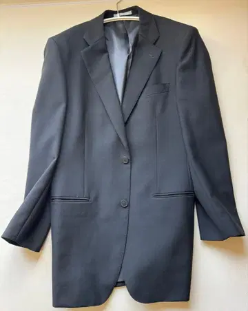 예복 YUKITORI 블랙 수트 싱글 버튼