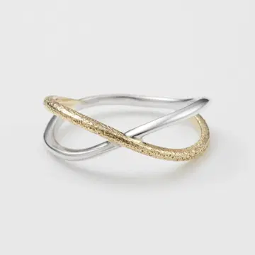 agete 실버 10K 반지