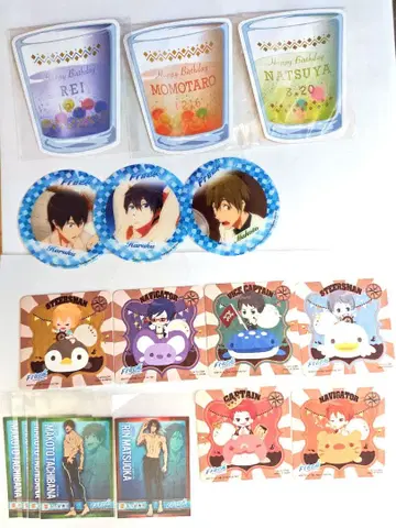 Free! 코스터 카드 묶음 판매