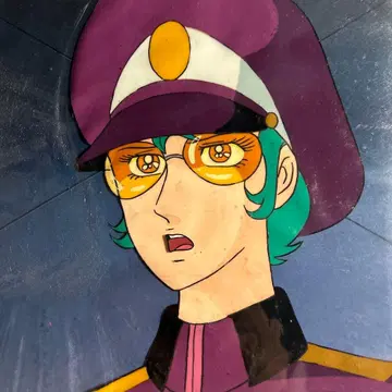 [ 우주전사 발디오스 ] 애니메이션 셀화 + 직필 배경 아프로디아