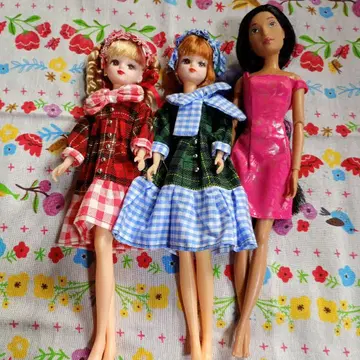 하자 있음 해시태그 리카짱 디즈니 인형 3체 세트