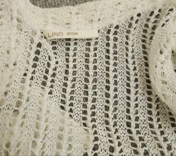 LINO 시스루 반팔 가디건