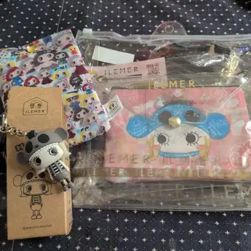 ILEMER 파우치와 해피 참 세트