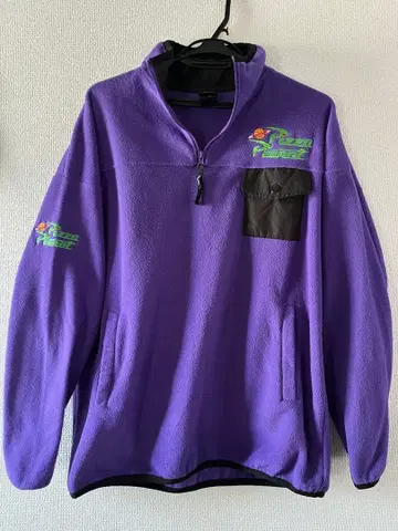 [피자 플래닛] 토이스토리 M 사이즈 하프 지퍼 플리스