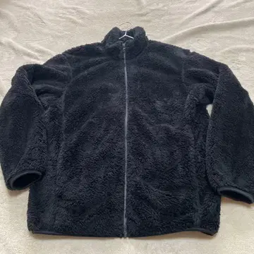 UNIQLO 플리스 자켓 블랙