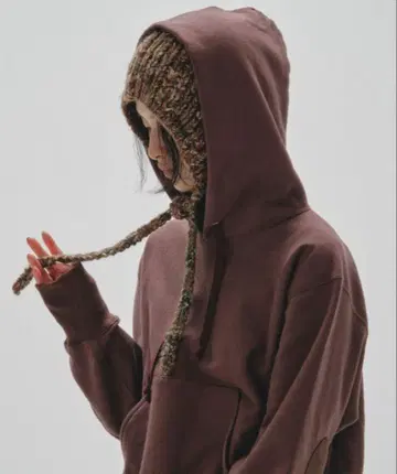 TODAYFUL 믹스 니트 스카프 Mix Knit Scarf 브라운