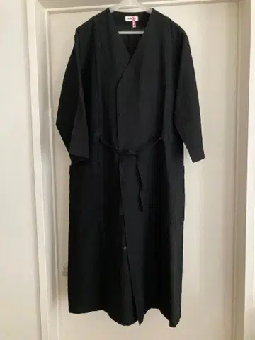 플랜테이션 plantation 겉옷 원피스 블랙 M