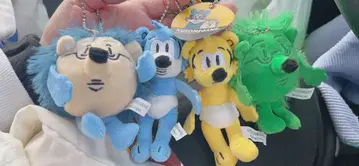 KUSOMEGANE 동료들 봉제 인형