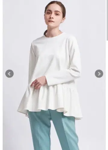 yori 누쿠누쿠 헴프릴 블라우스