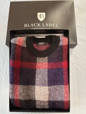 [ 새상품 미사용품 ] BLACK LABEL 니트 스웨터 (사이즈 L)