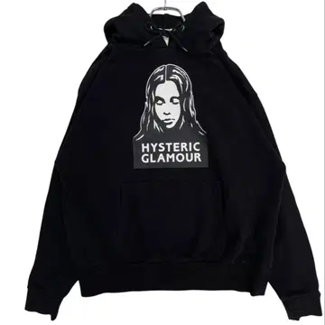 할인 중! x-girl x HYSTERIC GLAMOUR 후드티 블랙
