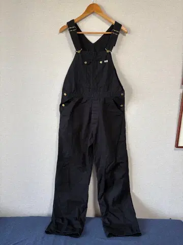 Lee 블랙 오버롤