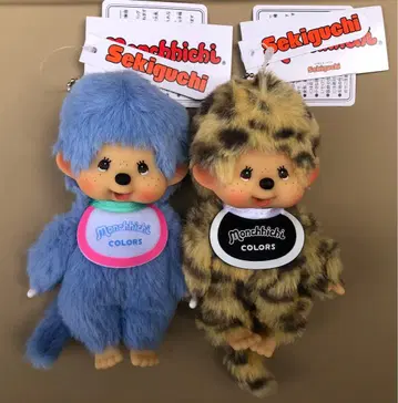 특가 택 포함 새상품 초귀염! 인기 컬러 봉제 인형 키링 2개 세트!