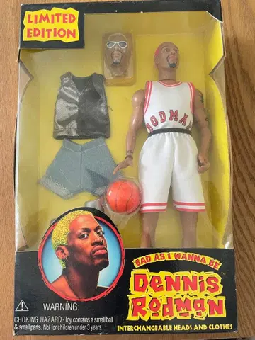 미개봉 데니스 로드먼 DENNIS RODMAN 피규어