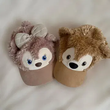 디즈니 더피 셰리메이 귀달린 캡 미사용