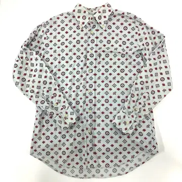 인기 EVIS 에비수 셔츠 긴팔 가몬 올 패턴 코튼 라이트 블루!