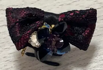 [ 컴플렉스 비즈 ] 리본 레이스 클립