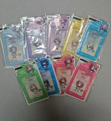 학원 아이돌 마스터 사진 카드 케이스 9점 세트 시노자와 히로 등