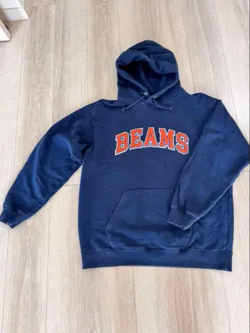 BEAMS 로고 베이직 후디 후드티 사이즈 XL