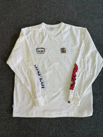 SAPEur 사풀 x 빅쿠리맨 롱 tee XL