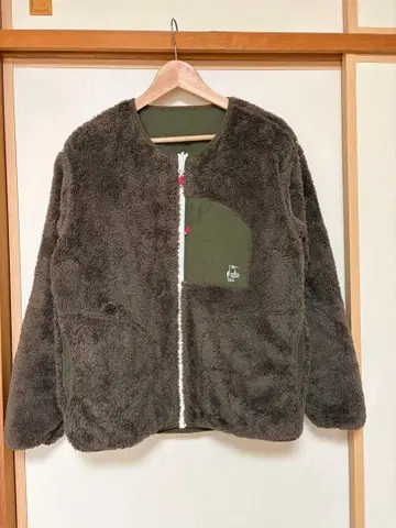 CHUMS 리버서블 플리스 자켓