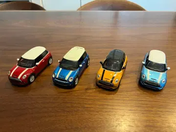 미니 쿠퍼 미니카 4대 세트