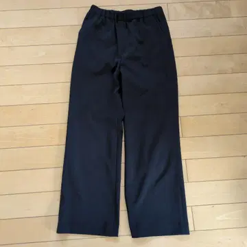 새상품급 밴야드 스톰 블랙 와이드 팬츠