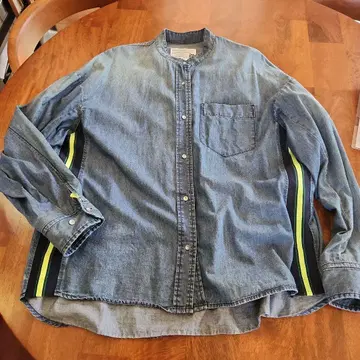 파시오네 데님 셔츠