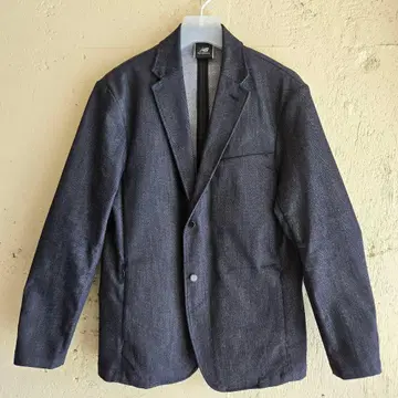 뉴발란스 데님 테일러드 자켓