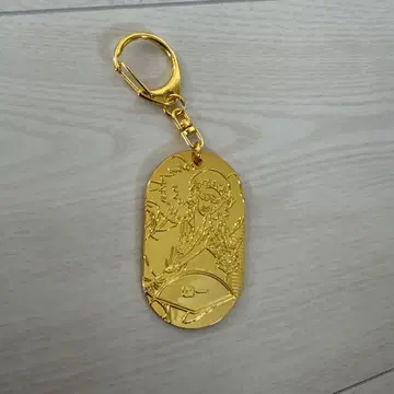 골드 컬러 캐릭터 키링