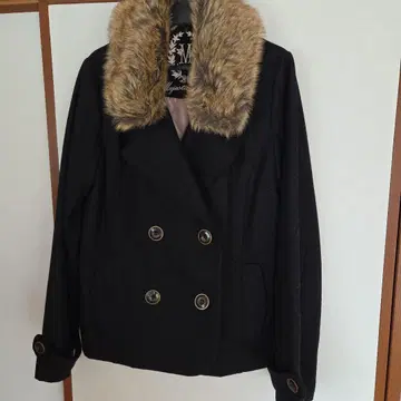 Majestic Legon 퍼 포함 더블 브레스트 자켓